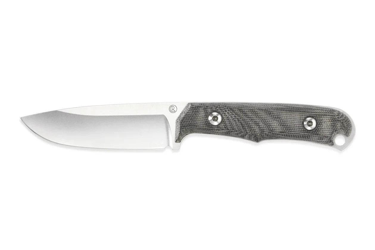 Chris Reeve Knives Backpacker Black Canvas Micarta BPR-1000