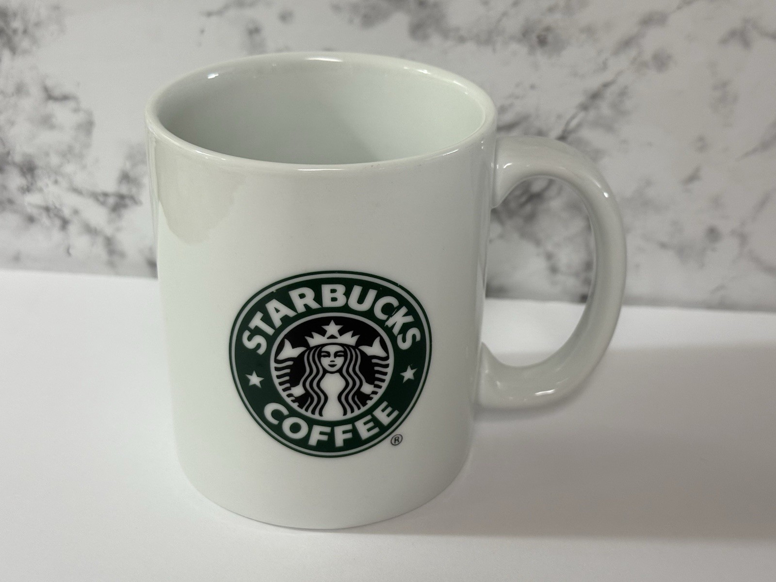 Starbucks White Classic Mermaid Coffee Mug 12.0 oz 2006