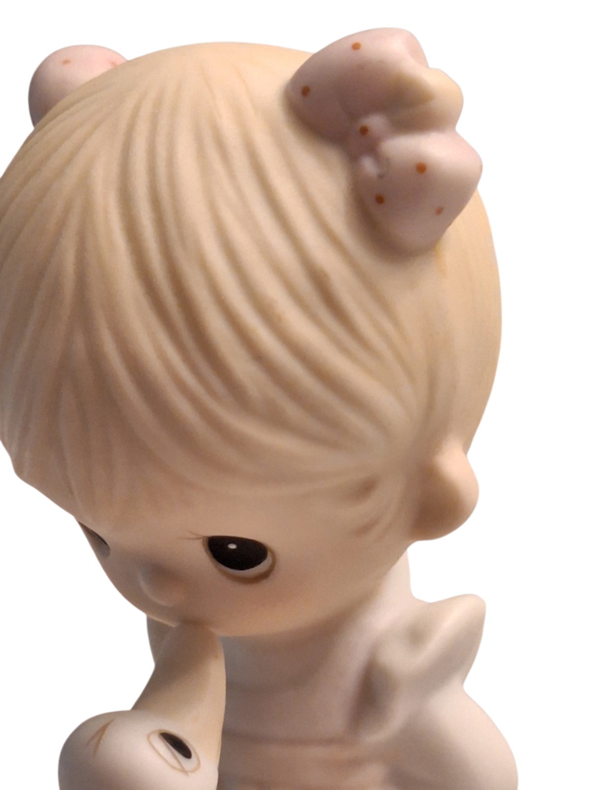 Precious Moments „Make a Joyful Noise“ E-1374/G 1978 Original 21 Girl & Goose