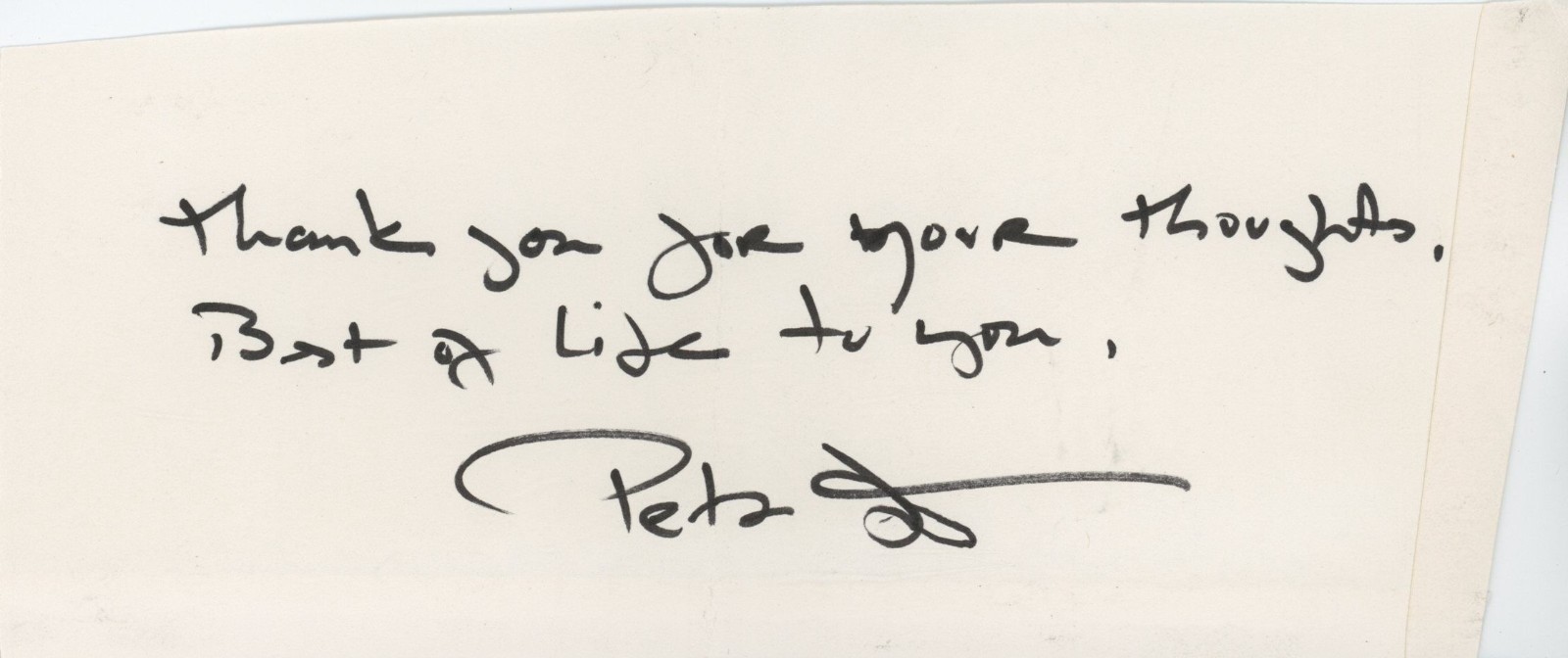 Peter Fonda- Signed Page w/Photo