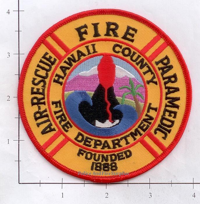 Hawaii – Hawaii County HI Fire Dept Air Rescue Fire Patch