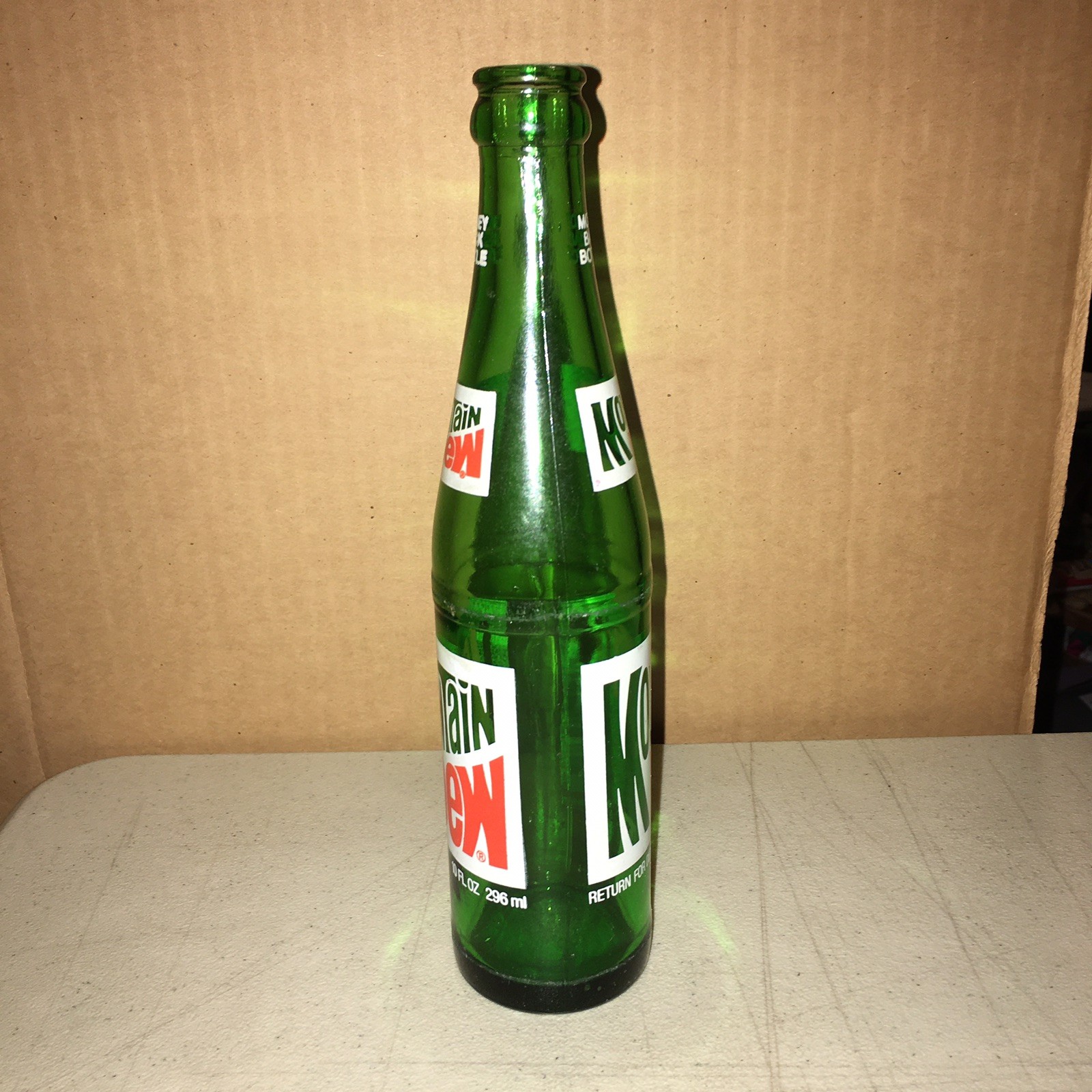 Vintage 1970s Mountain Dew Bottle 10 fl oz – Money Back