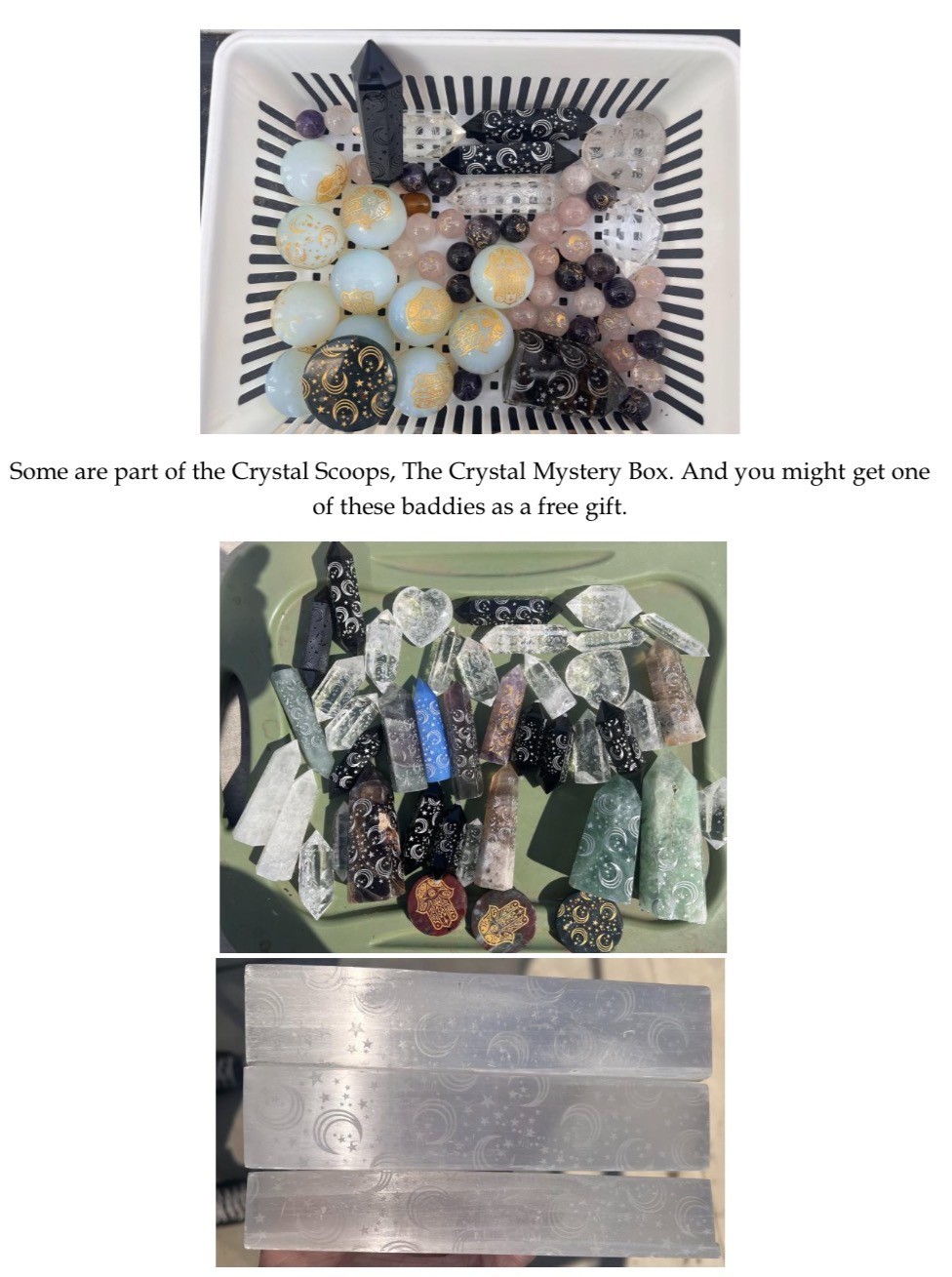 Crystal 3.5lb Mystery Scoop – also comes with 1–2 mystery