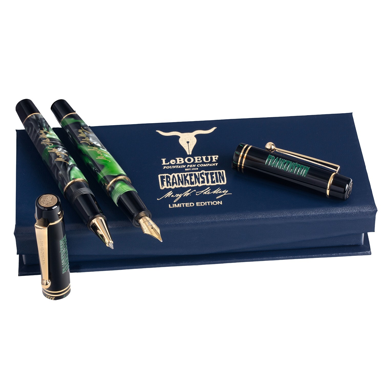 Brand New LeBOEUF Mary Shelley FRANKENSTEIN Limited Edition Roller Ball Pen