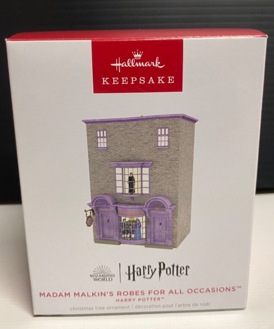 Hallmark Ornament 2024 Harry Potter Madam Malkin’s Robes For All Occasions