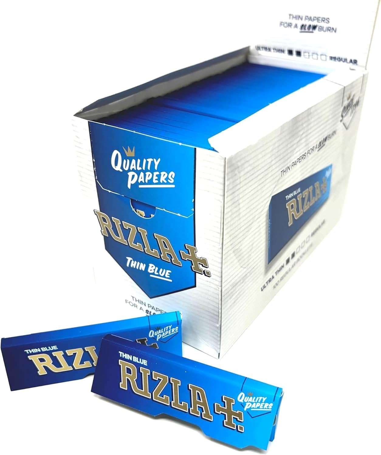 Rizla Blue Regular Rolling Papers 70Mm Full Box of 100 Packs