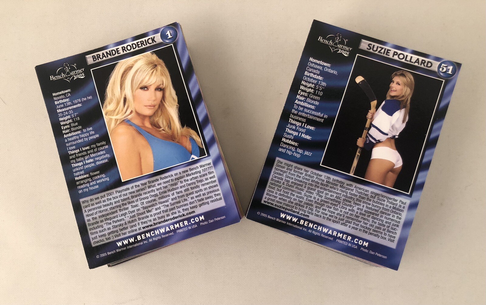 2005 Benchwarmer 100 Card Complete Base Set 1-100 Bench Warmer