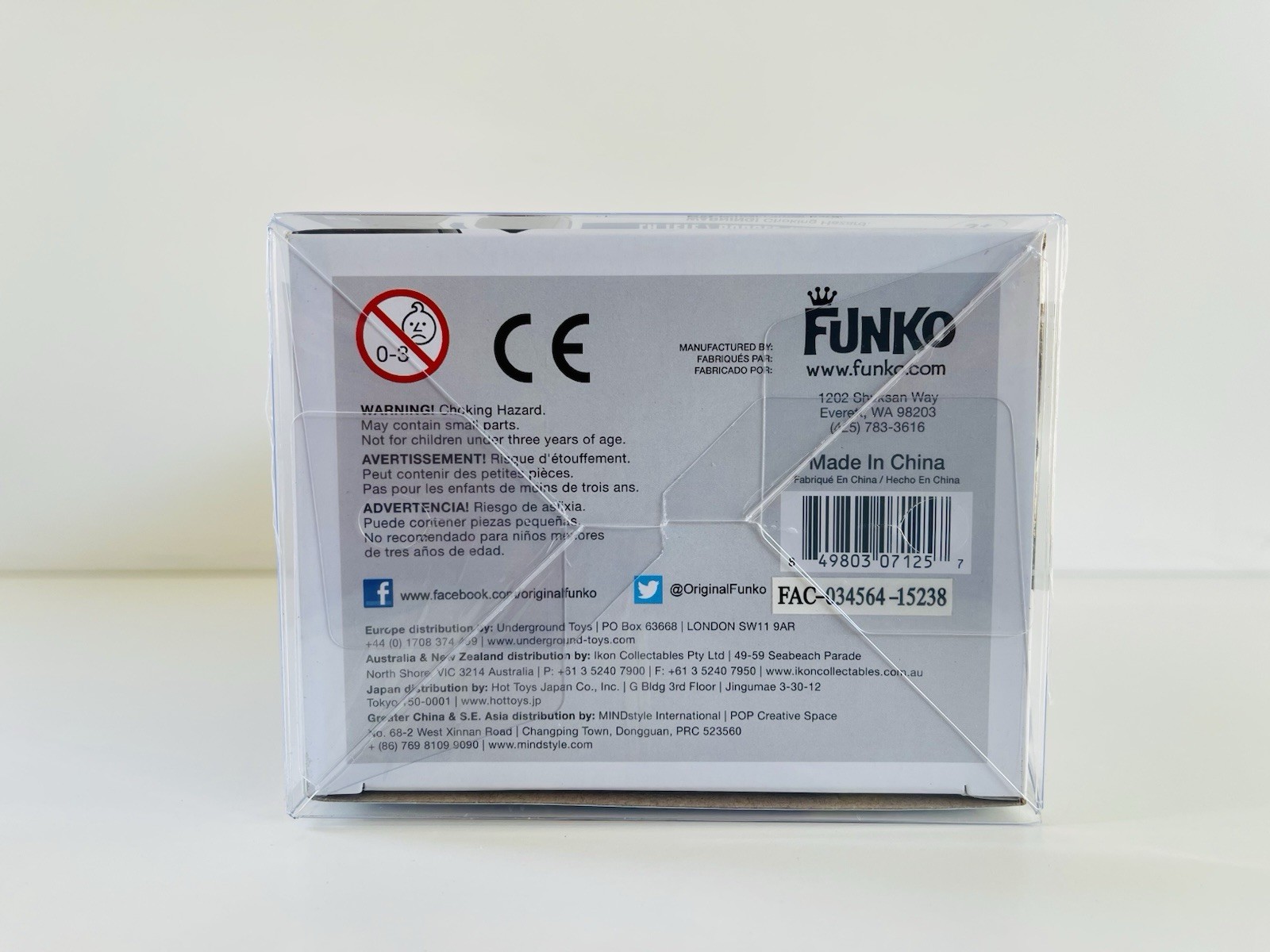 Pop Protector Case for Funko 4″ Vinyl Box Crystal Clear .35mm Case Lot of 2-100