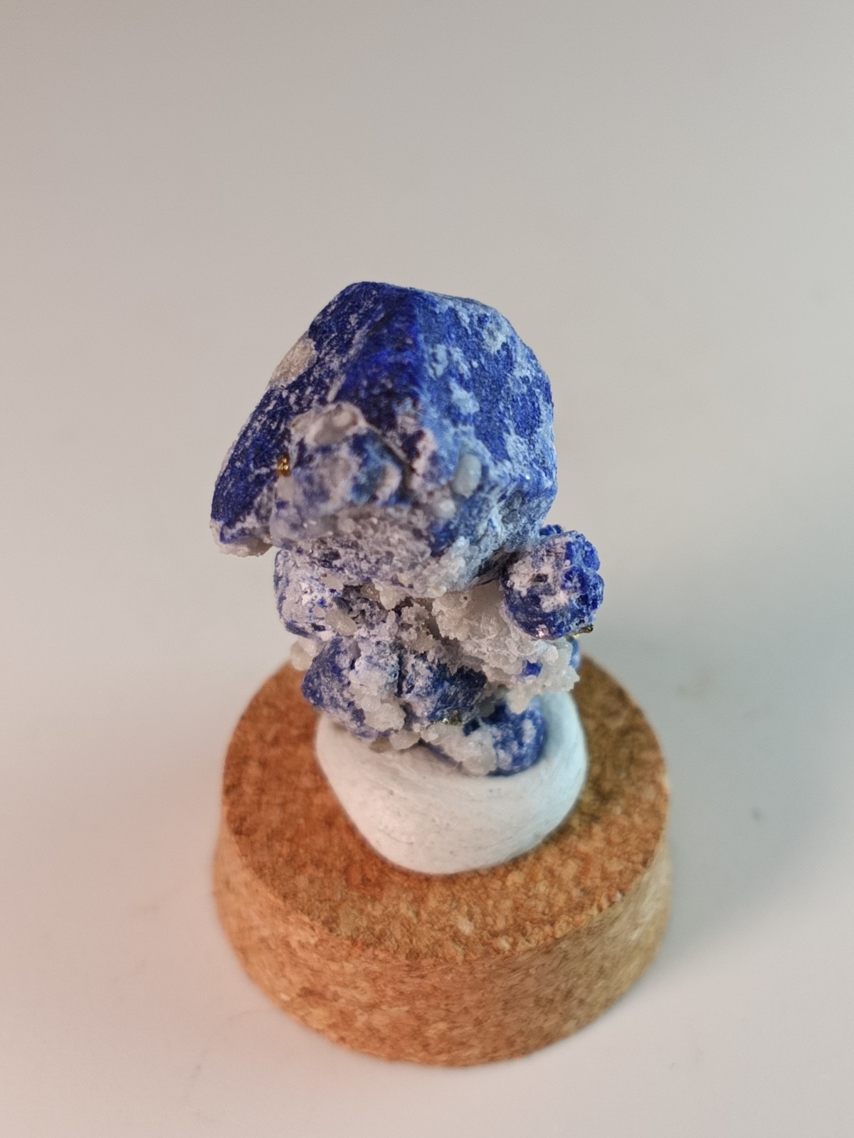 Natural Vivid Blue Lazurite Gemstone with Matrix 19 ct B9