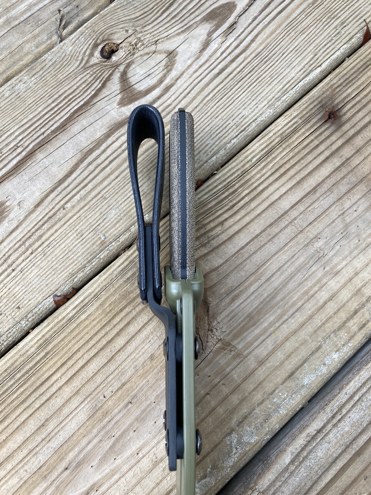 Drop Leg Belt Loop Fits ESEE 3 or ESEE 4 ( No Knife Or Sheath Included)