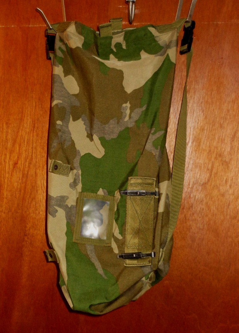 Genuine U.S. Military Issue Woodland Camo Butt Pack Field Training Pack 24″x13″