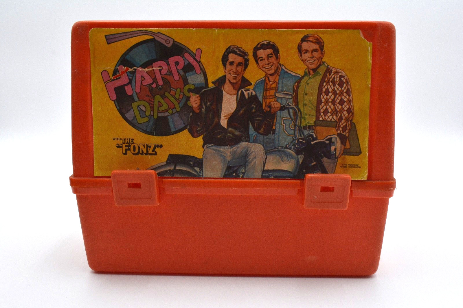 Vintage 1976 Happy Days TV Show Lunch Box With Thermos