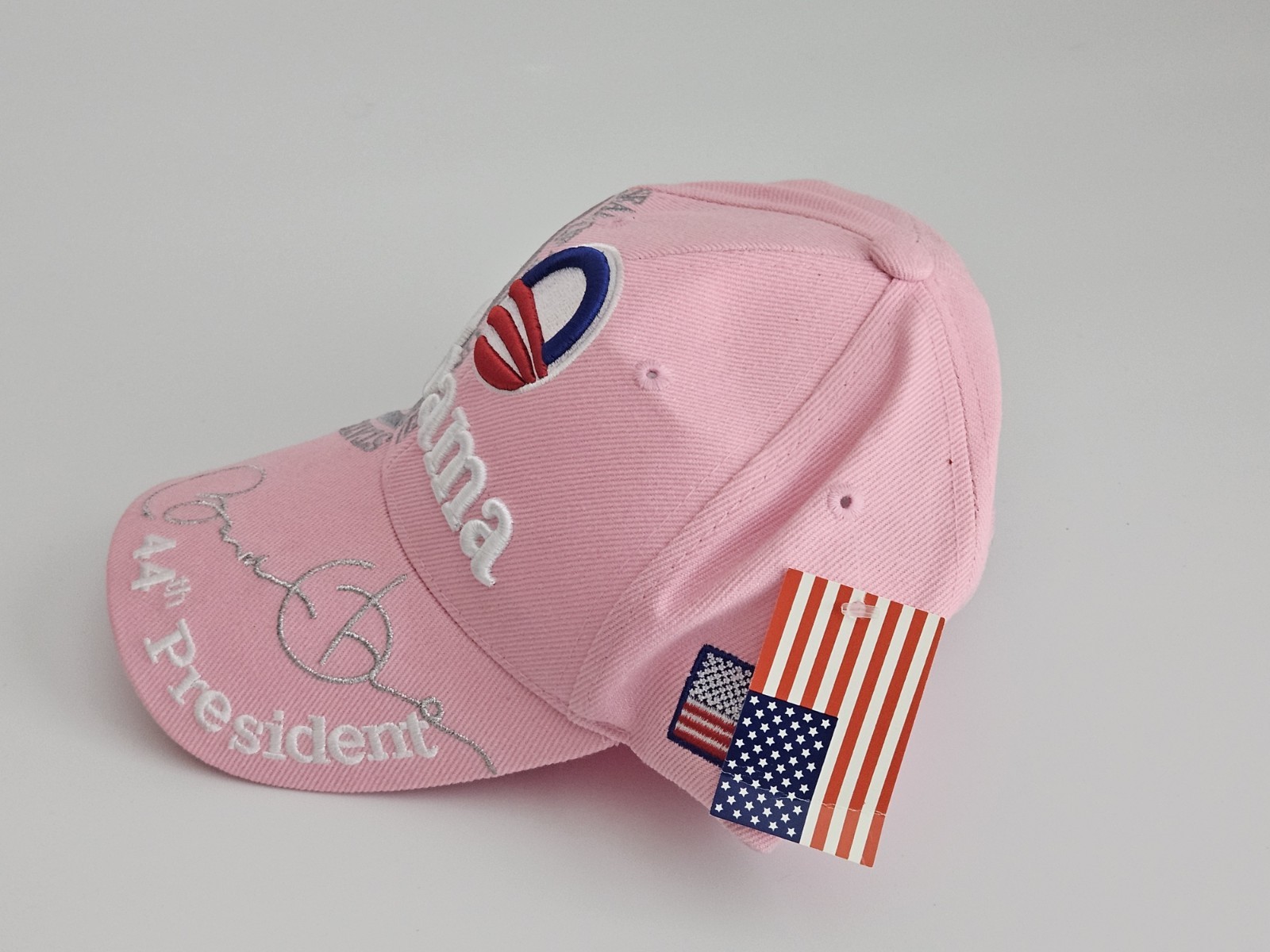 Barack Obama 44th President Pink Hat Cap 2009-2017 United States
