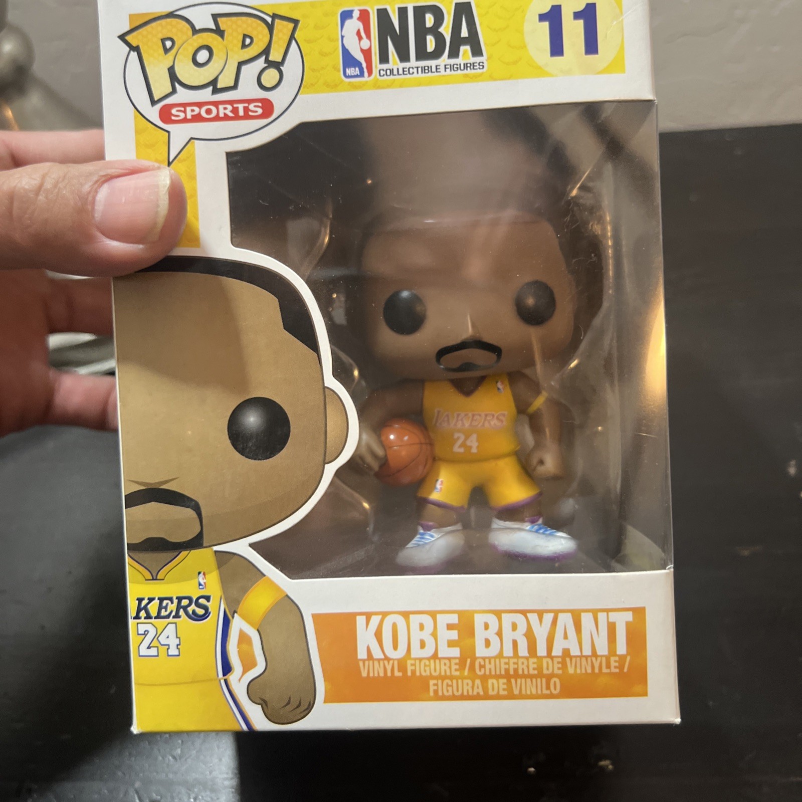 Funko Pop Kobe Bryant #11 Vinyl Figure (Yellow Armband) NBA Los Angeles