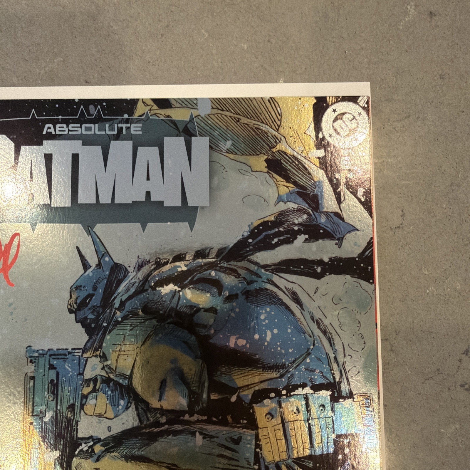 Absolute Batman #6 DC Clay Mann Signed by Clay Mann & Scott Snyder COA