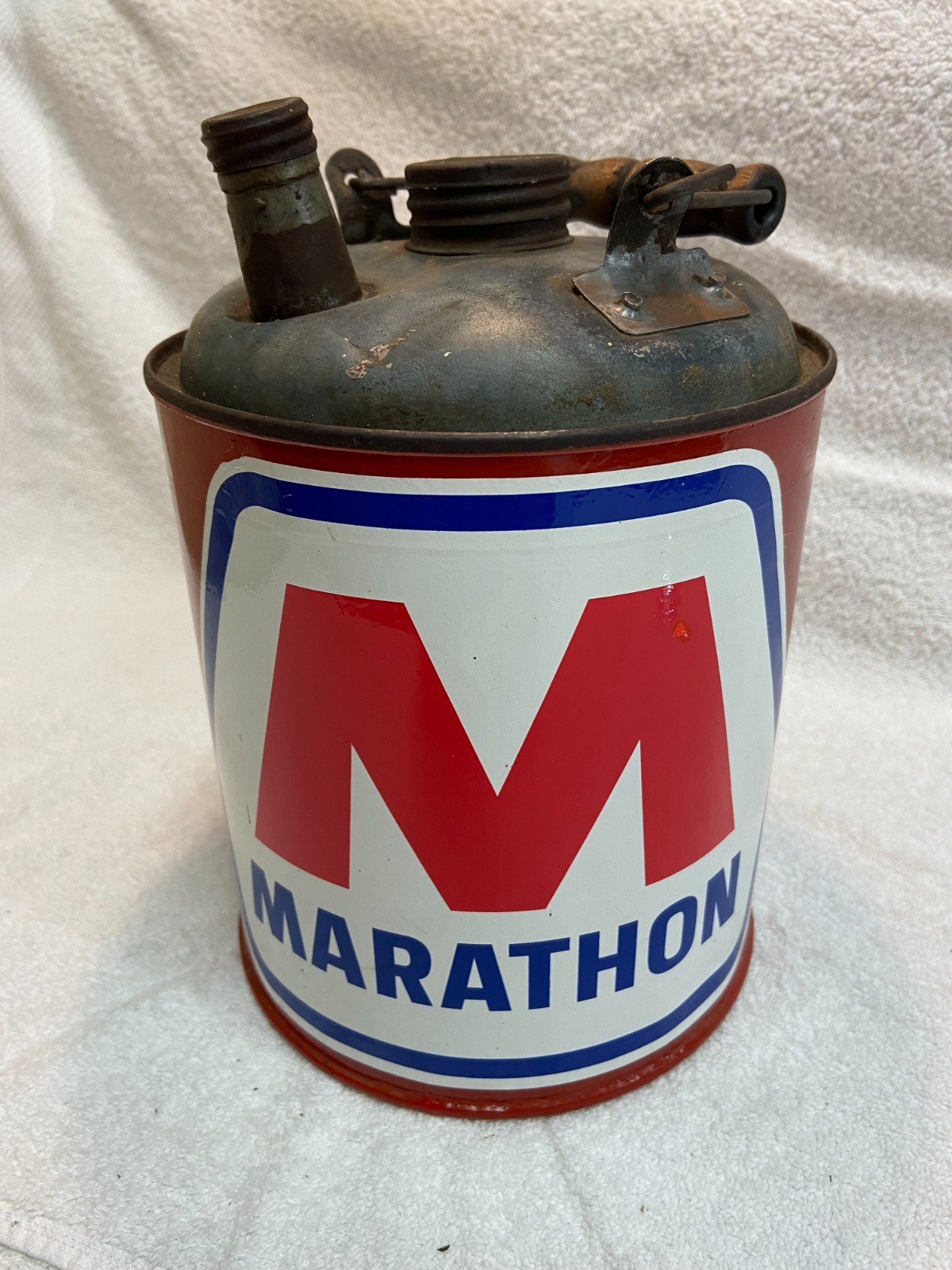 Marathon Oil – 1 Gallon Fuel Oil Container/Can