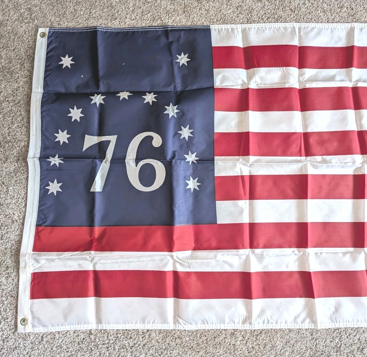 Vintage UNITED STATES BICENTENNIAL AMERICAN FLAG 1776-1976 * MR. FABLES Giveaway