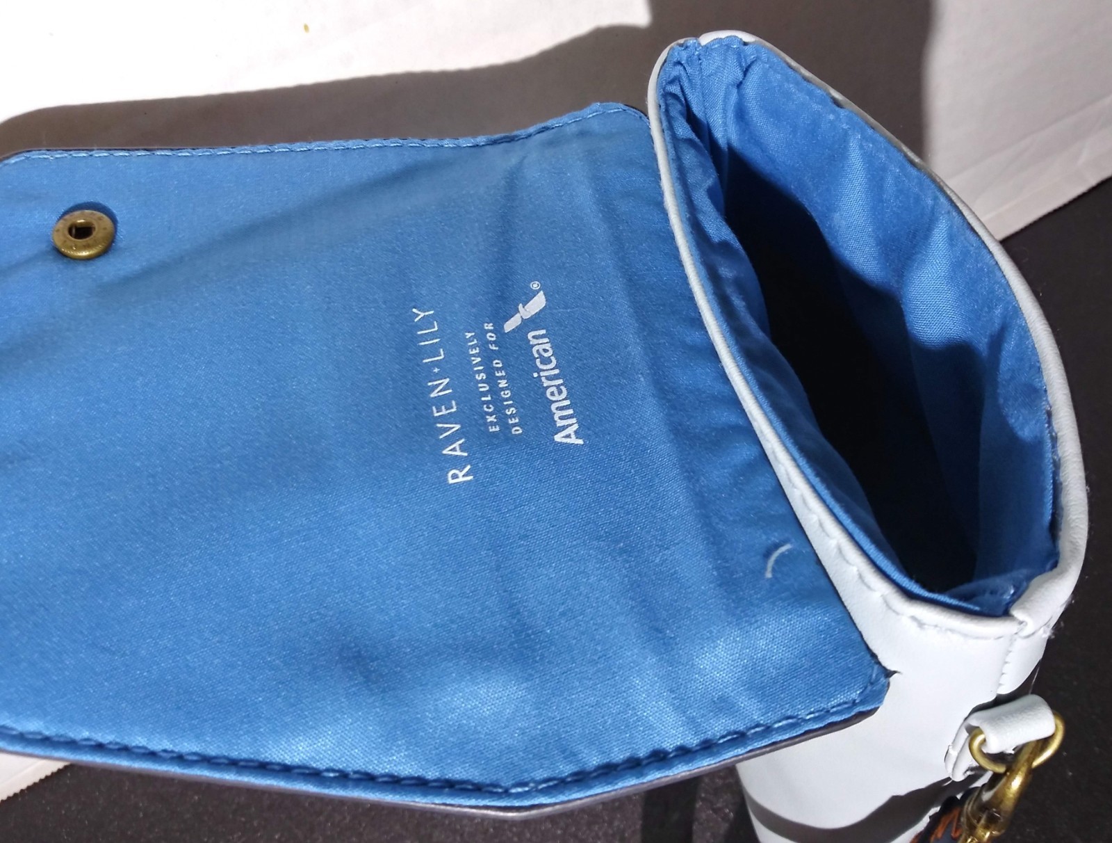Raven+Lily American Airlines Business Class Only The Wristlet Bag