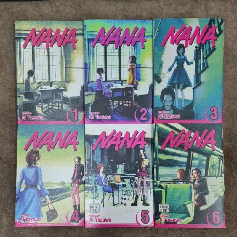 NANA Vol. 1-21Manga English Version Comic Book Series (LOOSE SET)