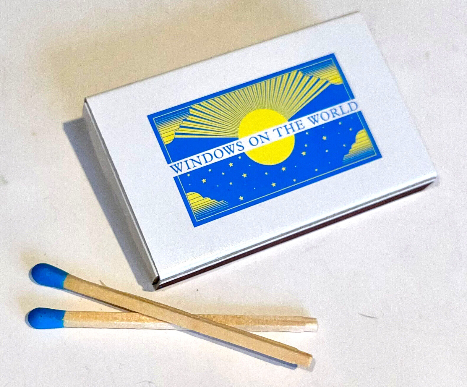 Lot of 2: WINDOWS ON THE WORLD & GREATEST BAR ON EARTH MATCHES New Old Stock