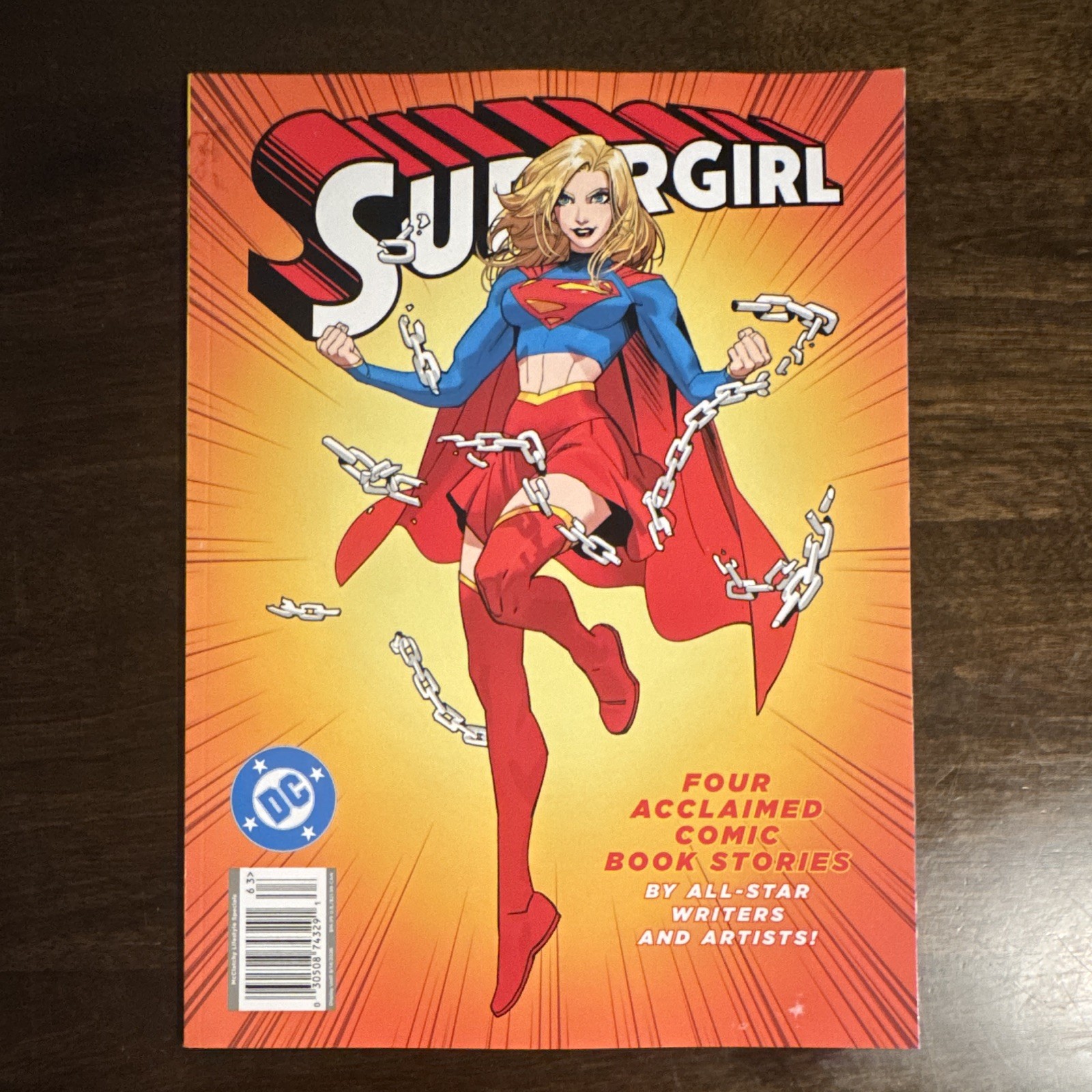 DC Comics Supergirl Graphic Novel Softcover Color Single Unit