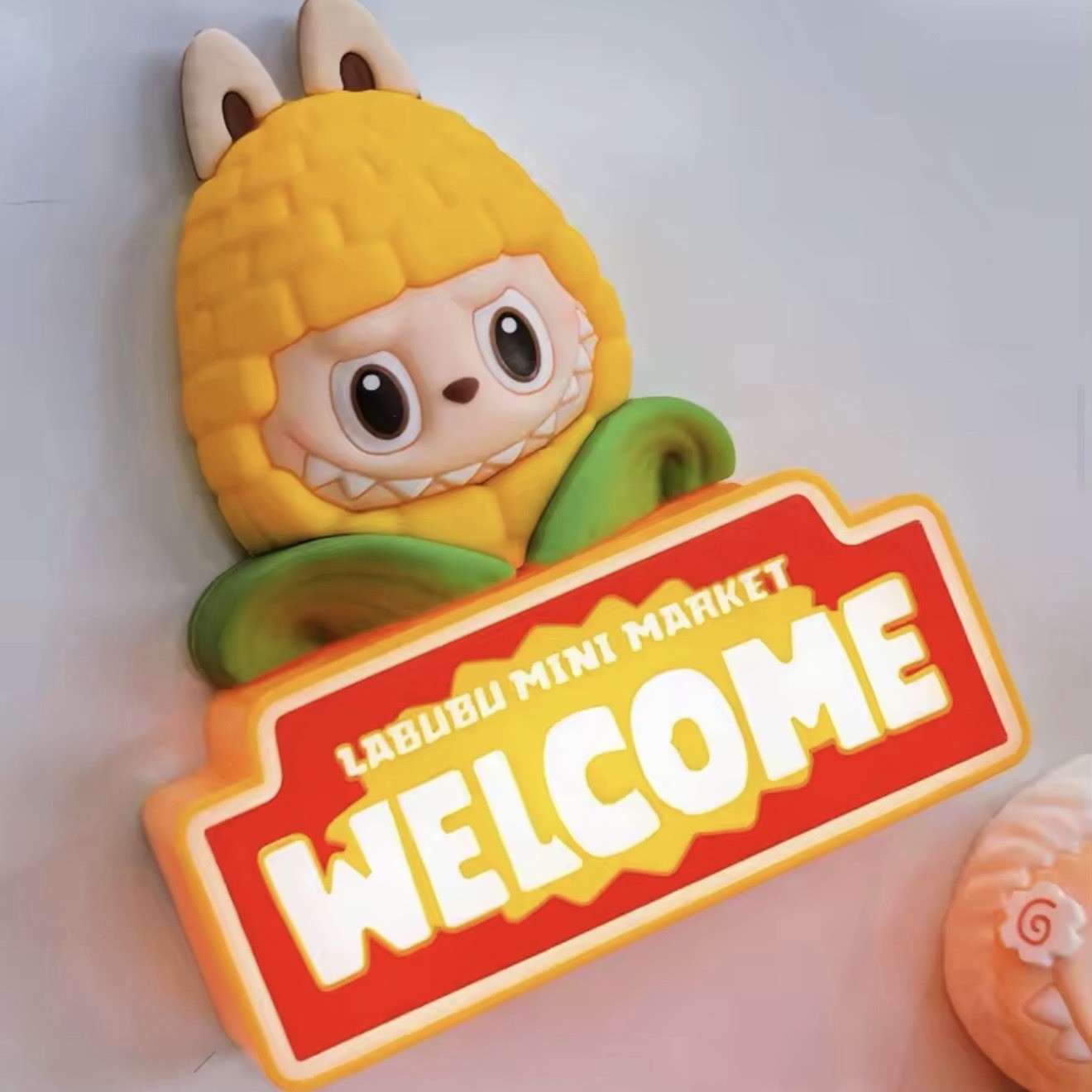 Pop Mart Labubu The Monsters Wacky Mart Corn Fridge Magnet USA SELLER New w Box