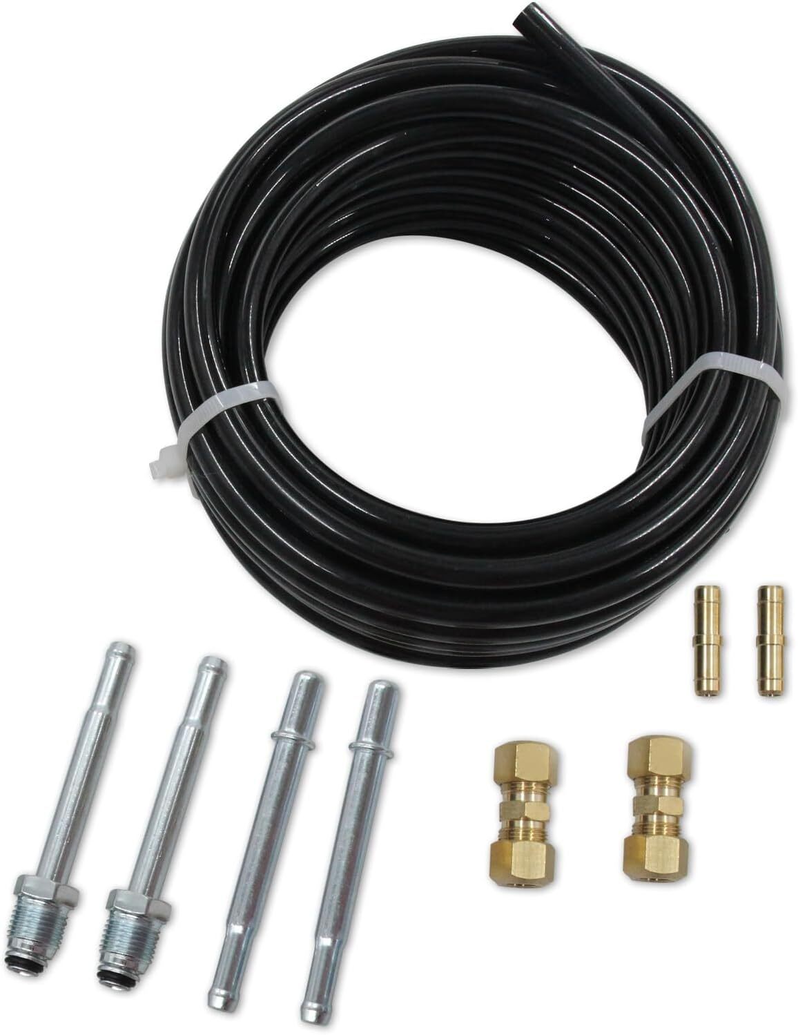 3/8″ Nylon Fuel Line Tubing Replacement Fuel Line Repair Kit (10mm) 25 Feet