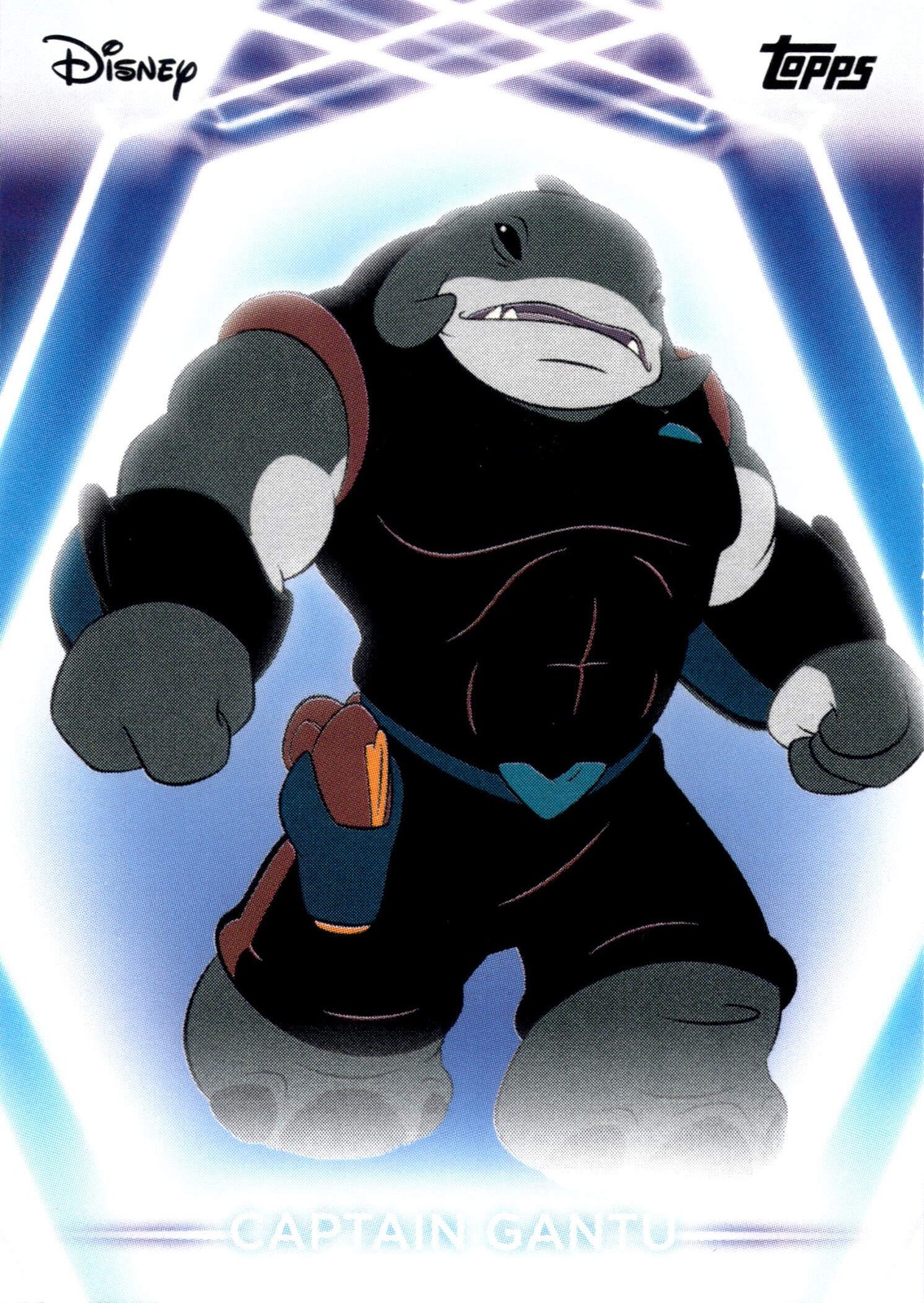 2026 Topps Disney Neon Captain Gantu #18 Lilo and Stitch