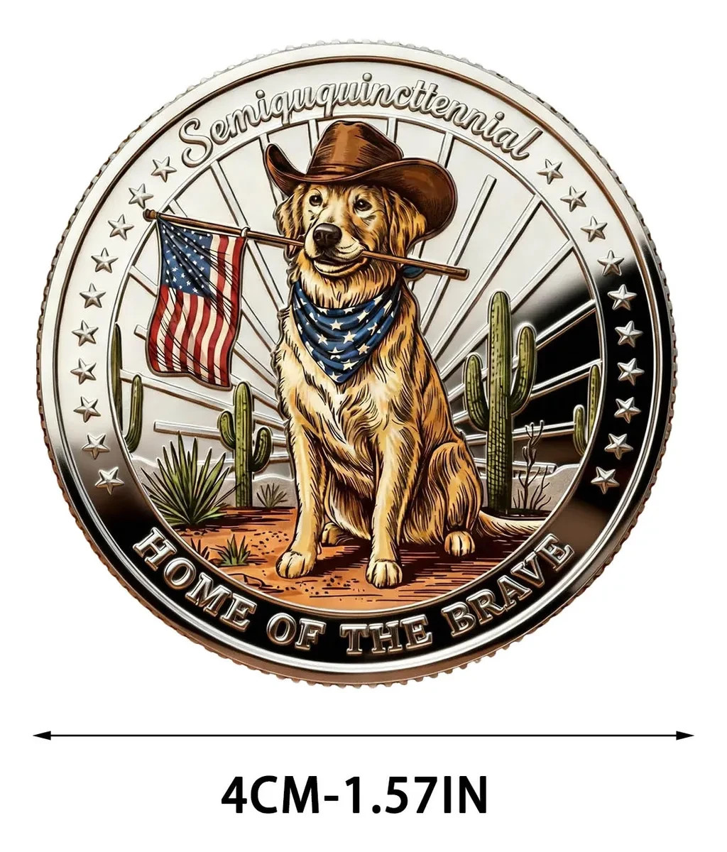 United States 250 Anniversary Challenge Coin Commemorative US 1-pc ax
