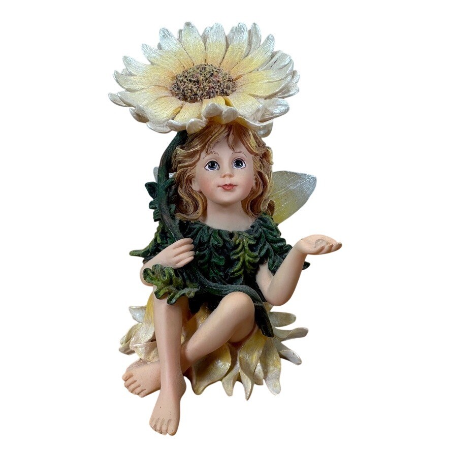 VTG Boyds Bears Faeriessence Morning Mist Fairy Figurine Spring Faerieblossom