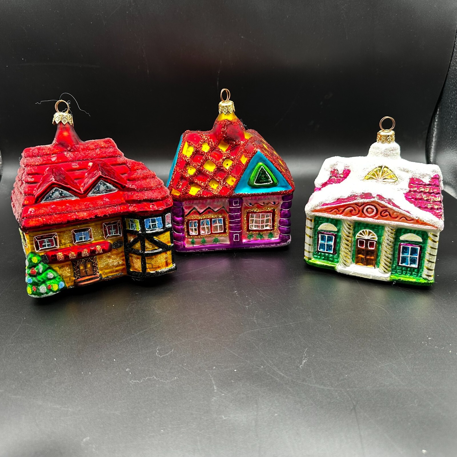 1997 CHRISTOPHER RADKO SUGAR HILL 5″-6″ ORNAMENTS