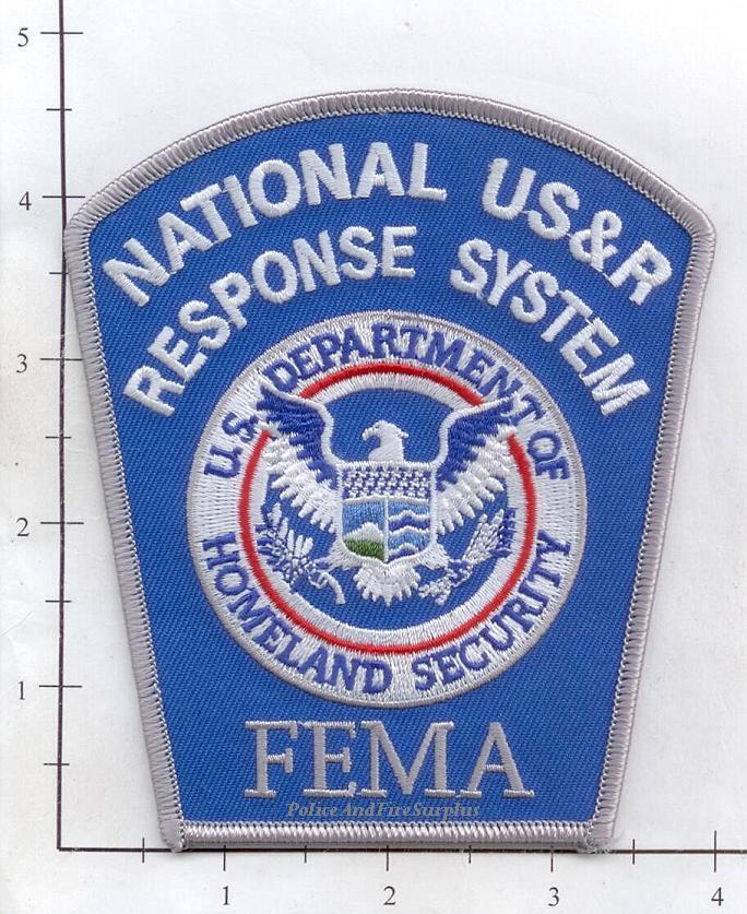 United States – FEMA National US&R Response System Fire Dept Patch v2