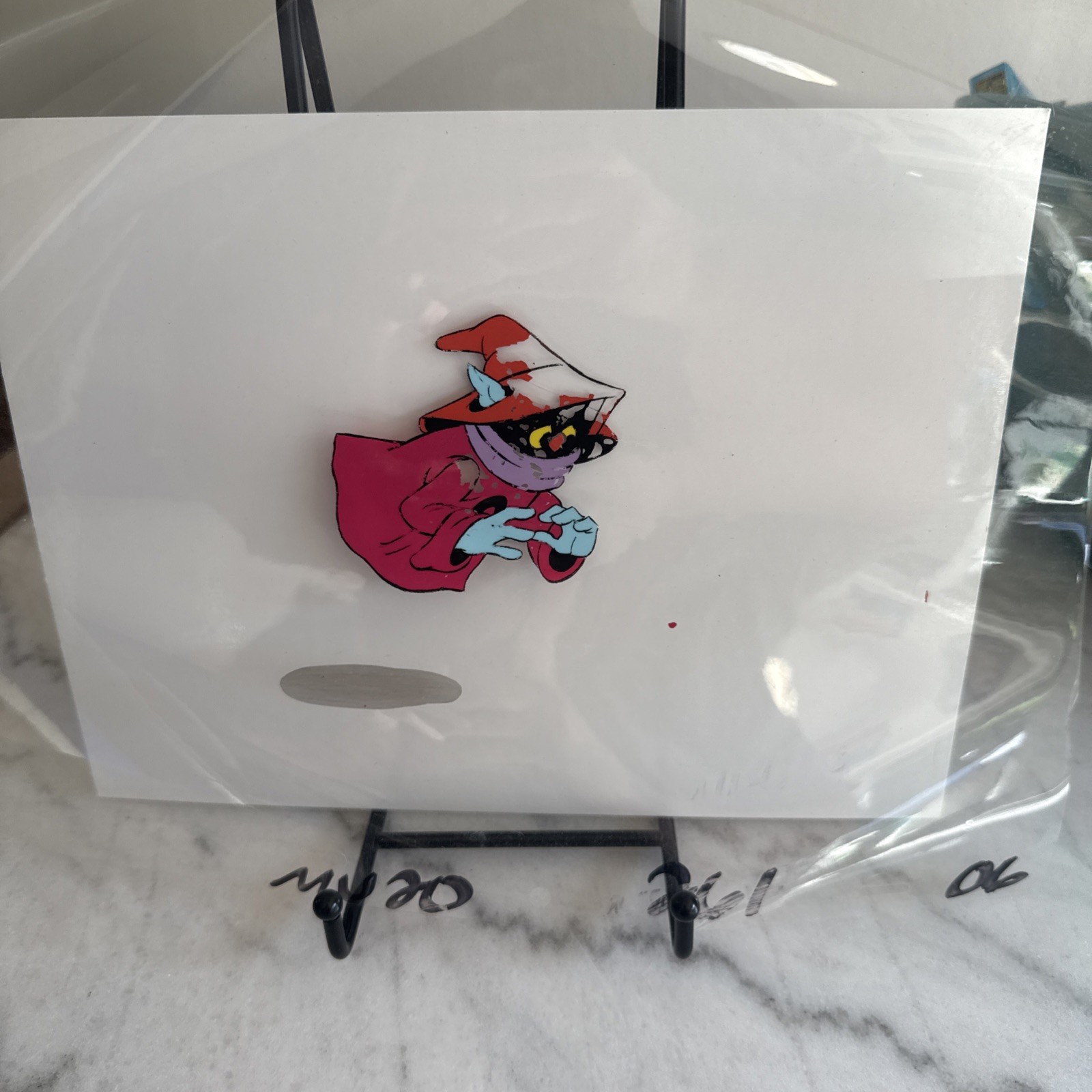 ORKO- HE MAN MASTERS OF THE UNIVERSE HAND PAINTED PRODUCTION CELL- Lot of 10!