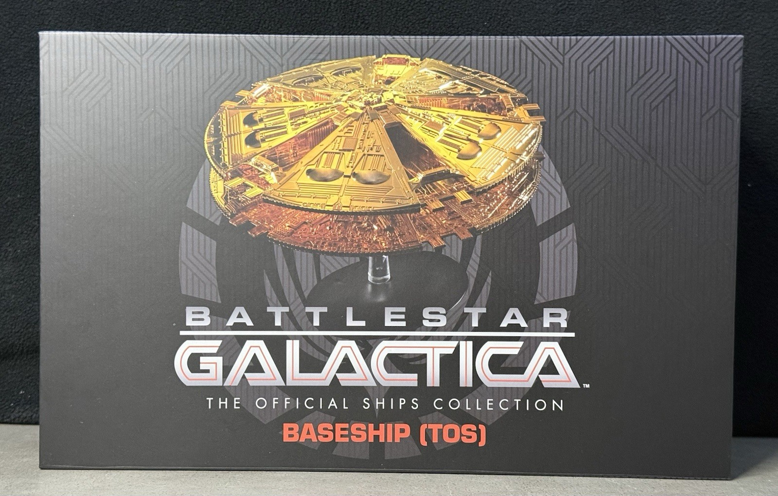 Eaglemoss Battlestar Galactica – Gold Plated Baseship – Limited Edition Of 500