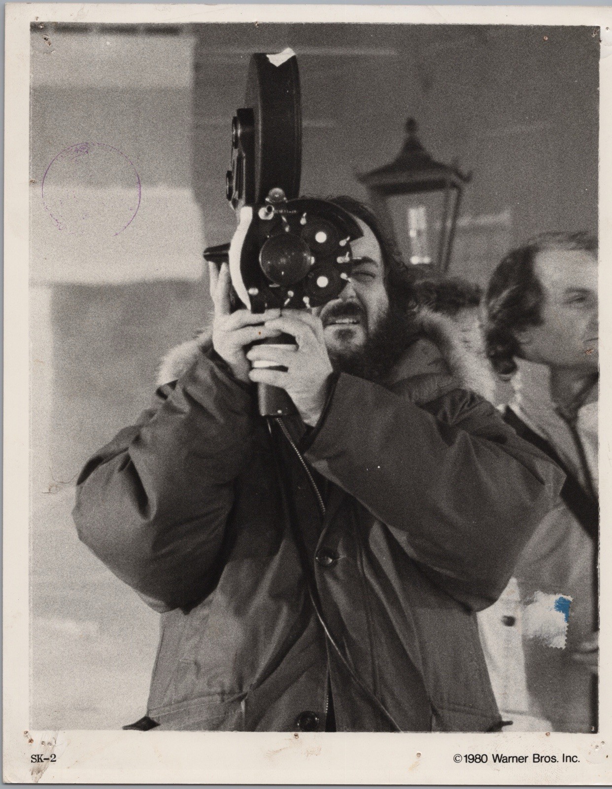 A12 A1210 – Stanley Kubrick filming The Shining (1980) behind-the-scenes still