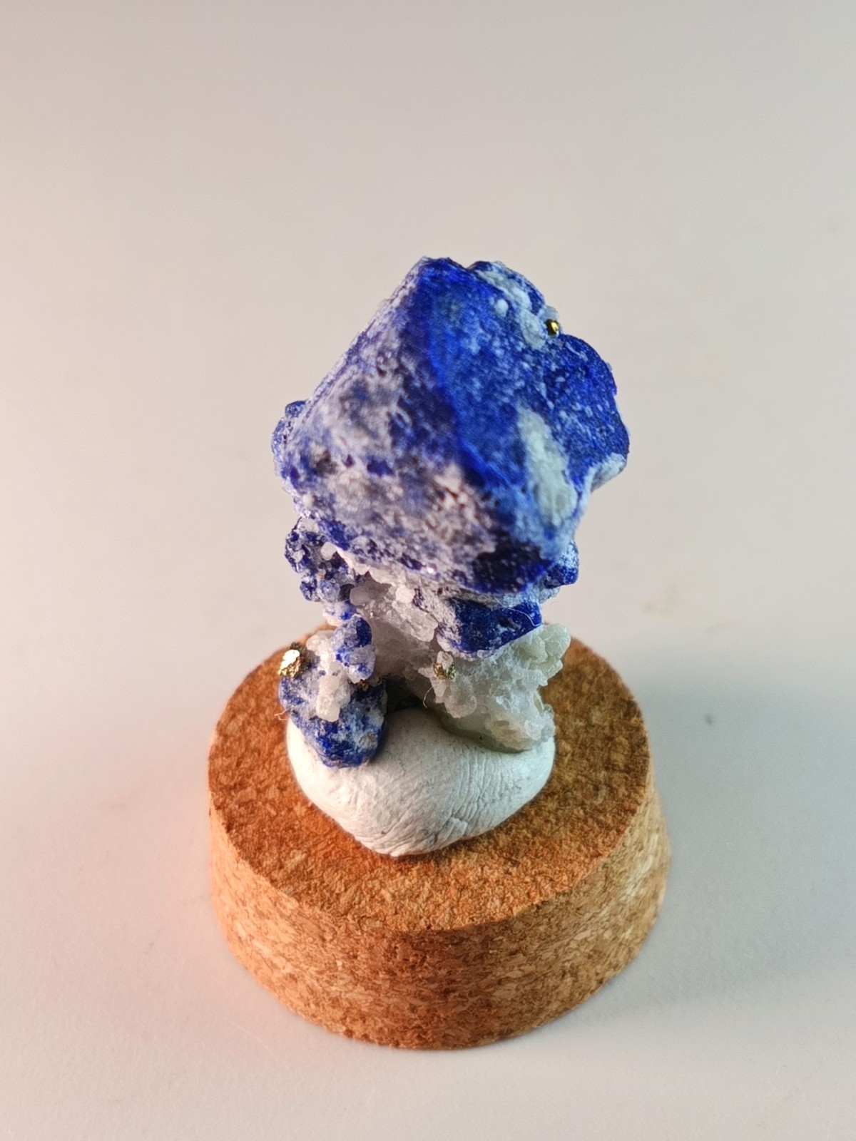 Natural Vivid Blue Lazurite Gemstone with Matrix 19 ct B9