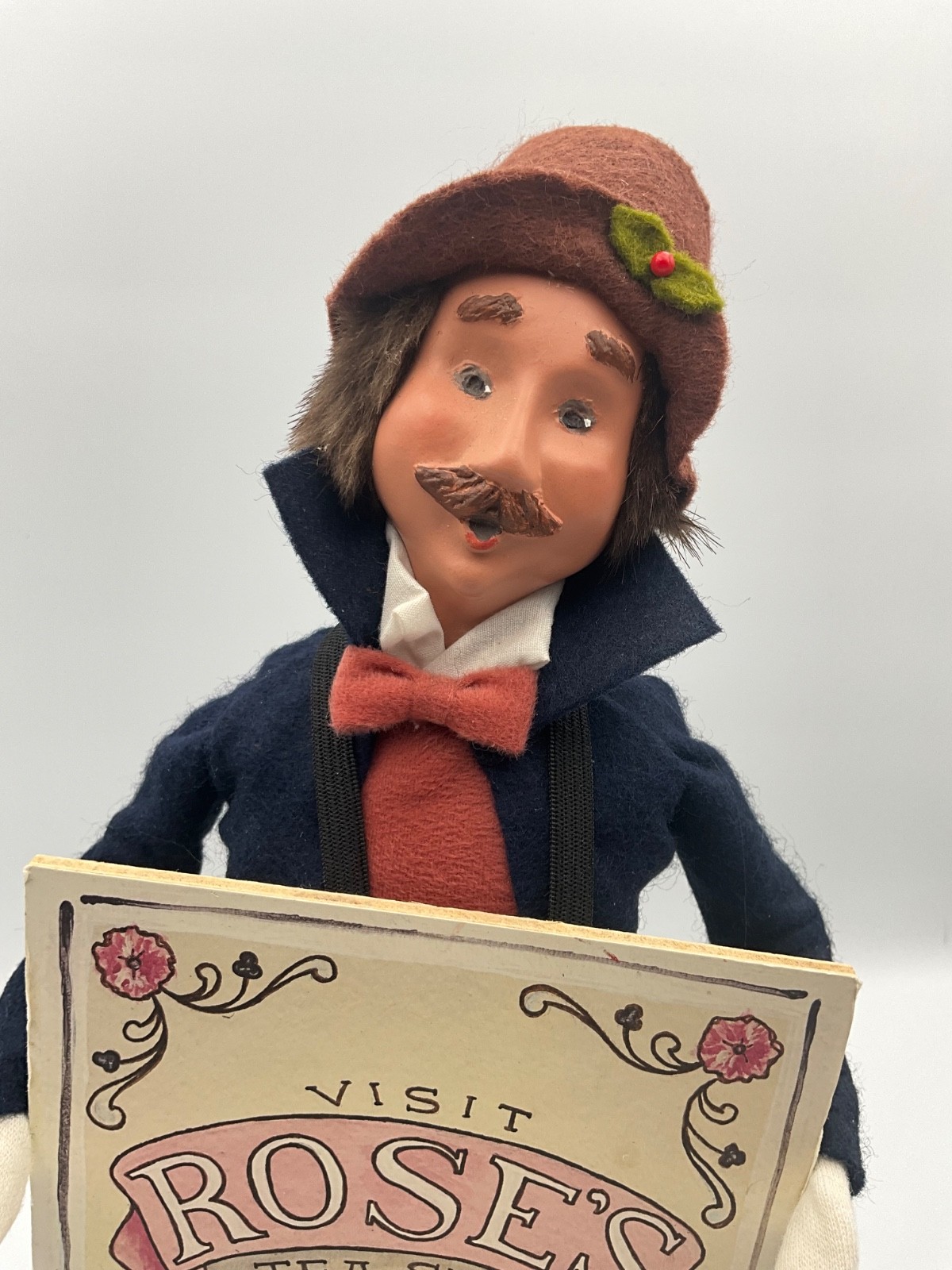 Byers Choice 2010 Rose’s Tea Shop London Sandwich Board Tea Man