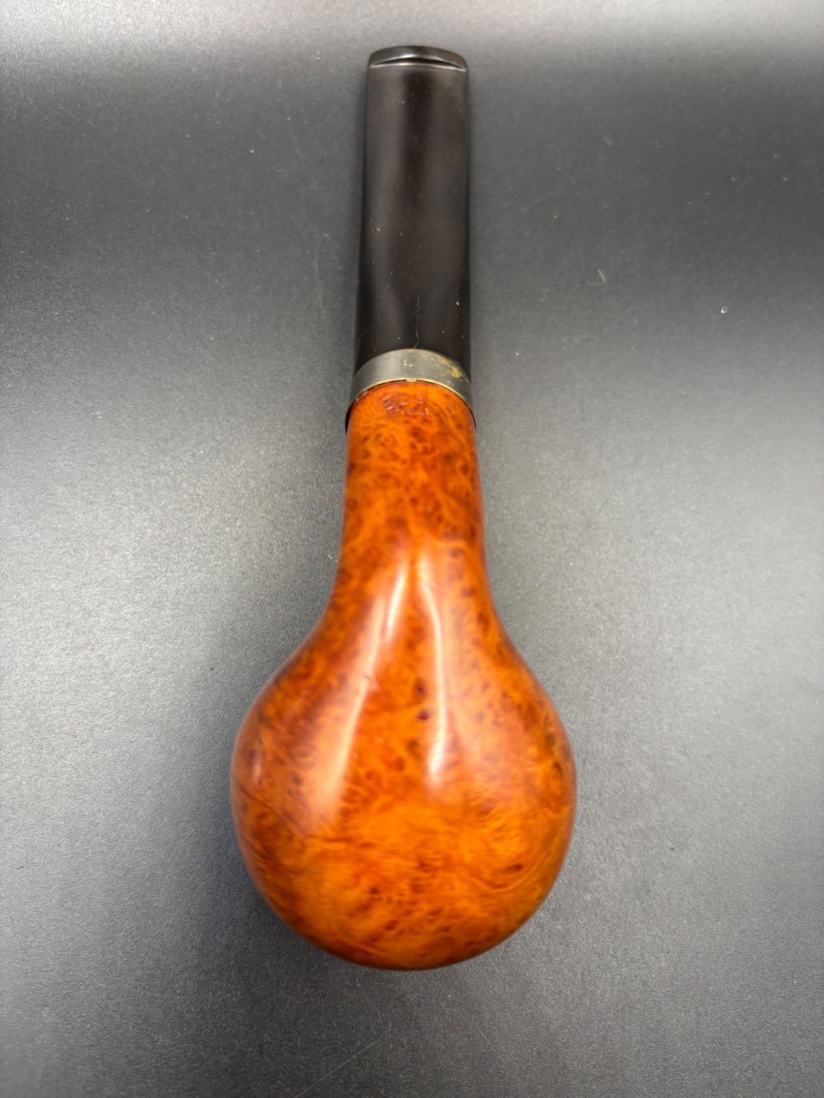 STUNNING!!! Brebbia Golden-Extra 602 Smooth Bent Tomato 6mm Italian Estate Pipe