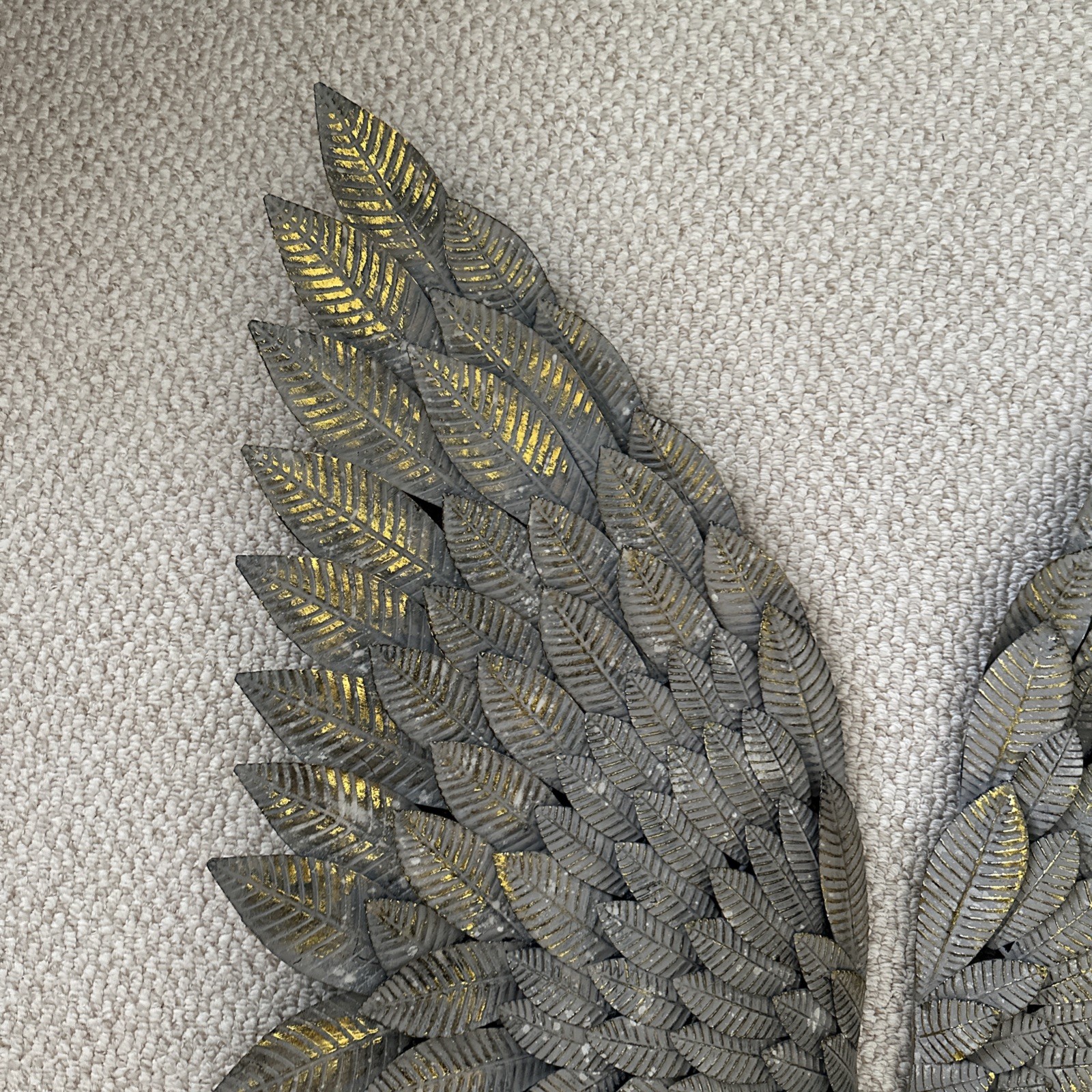 Pair Of Metal Angel Wings
