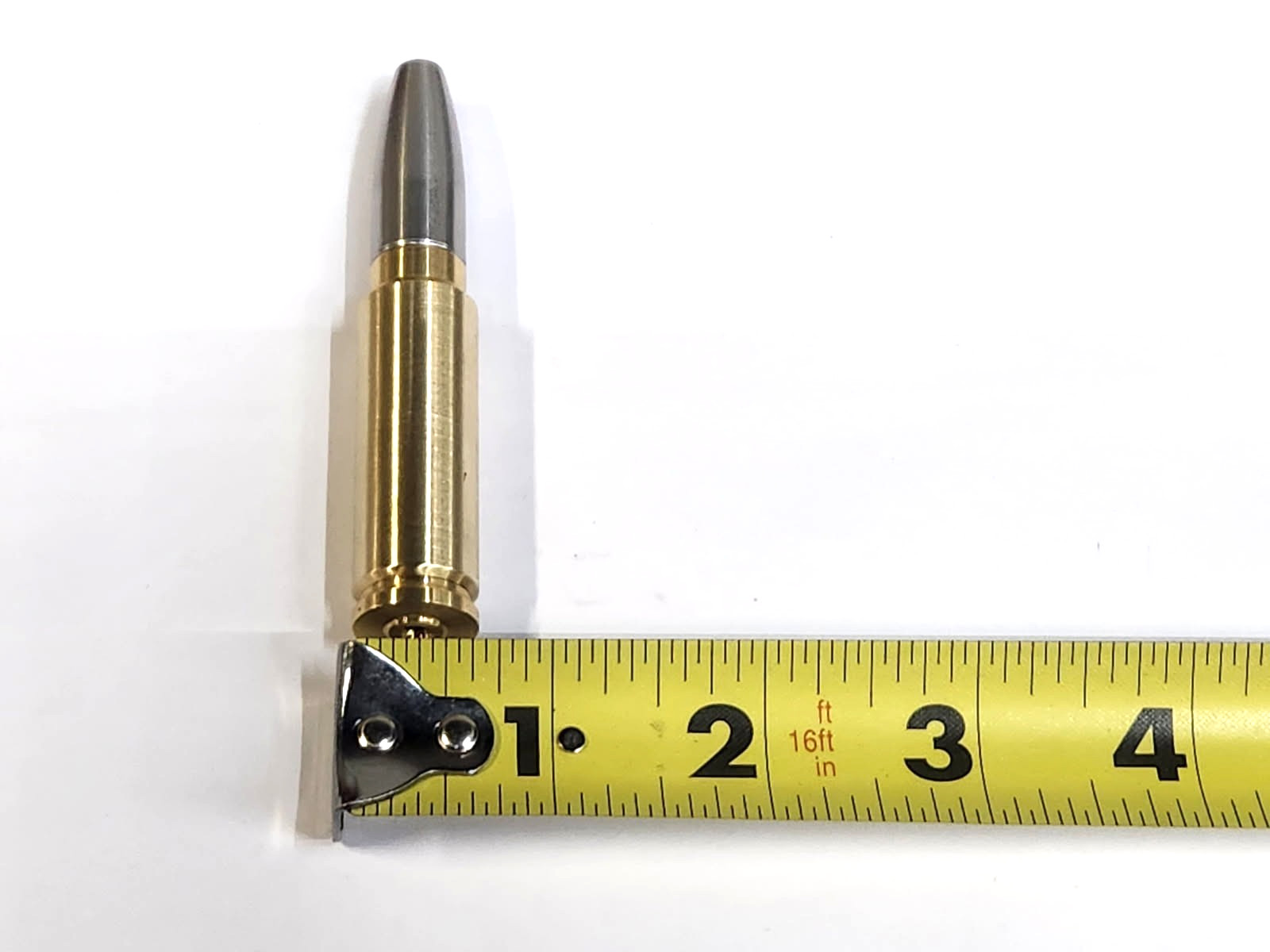 SOLID BRASS / STAINLESS STEEL BULLET PIPE* MADE IN USA*HIGH QUALITY* 3PC. DESIGN