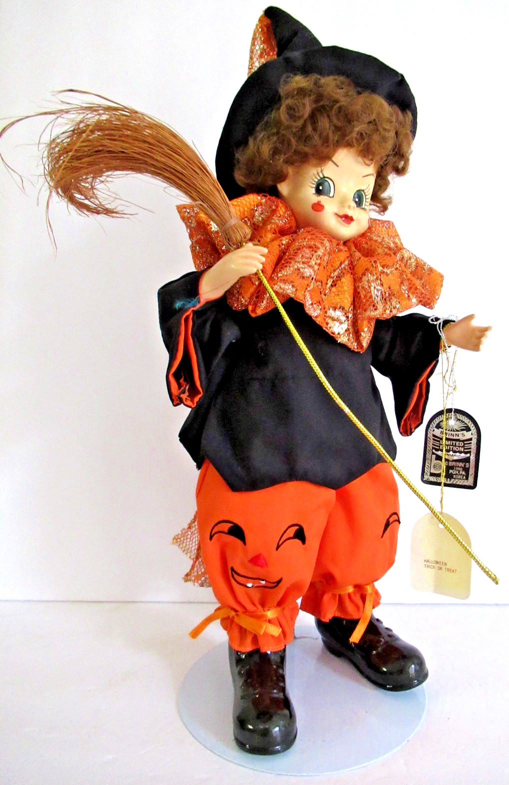 „BRINN’S CALENDAR CLOWN /HALLOWEEN 1986 + METAL STAND“ ~*LIMITED EDITION* RARE!!
