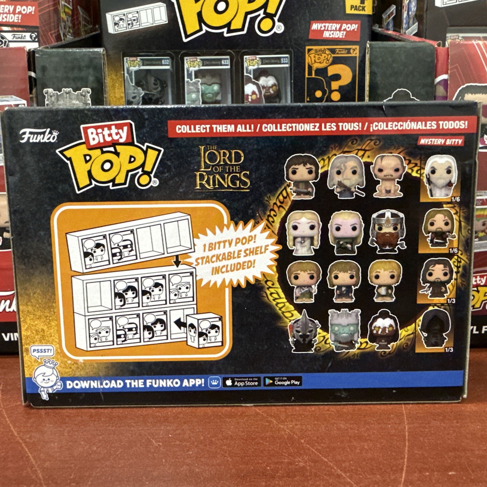 FUNKO BITTY POP!: Lord of the Rings – Witch King 4PK [New Toy] Vinyl Figure