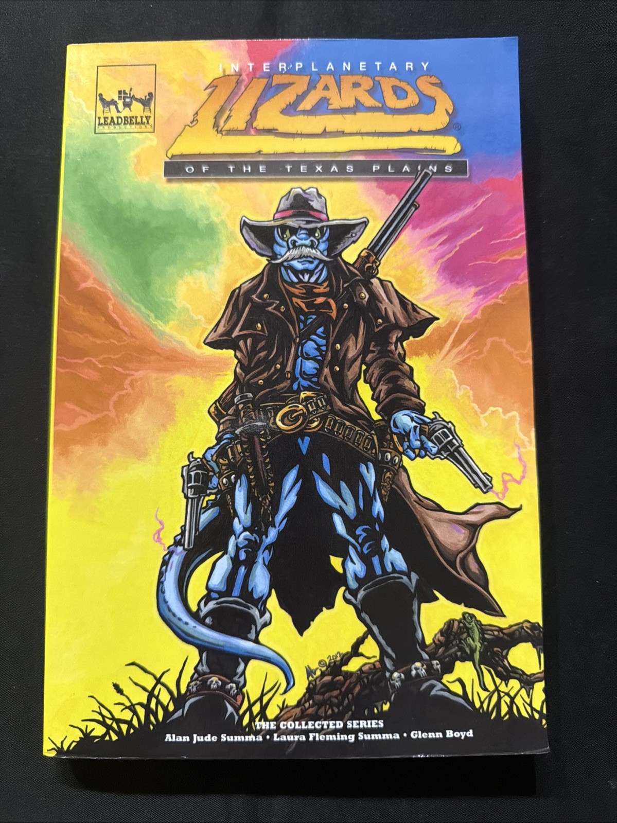 Interplanetary Lizards Of The Texas Plains LEADBELLY COMIC BOOK As Pictures 🥰