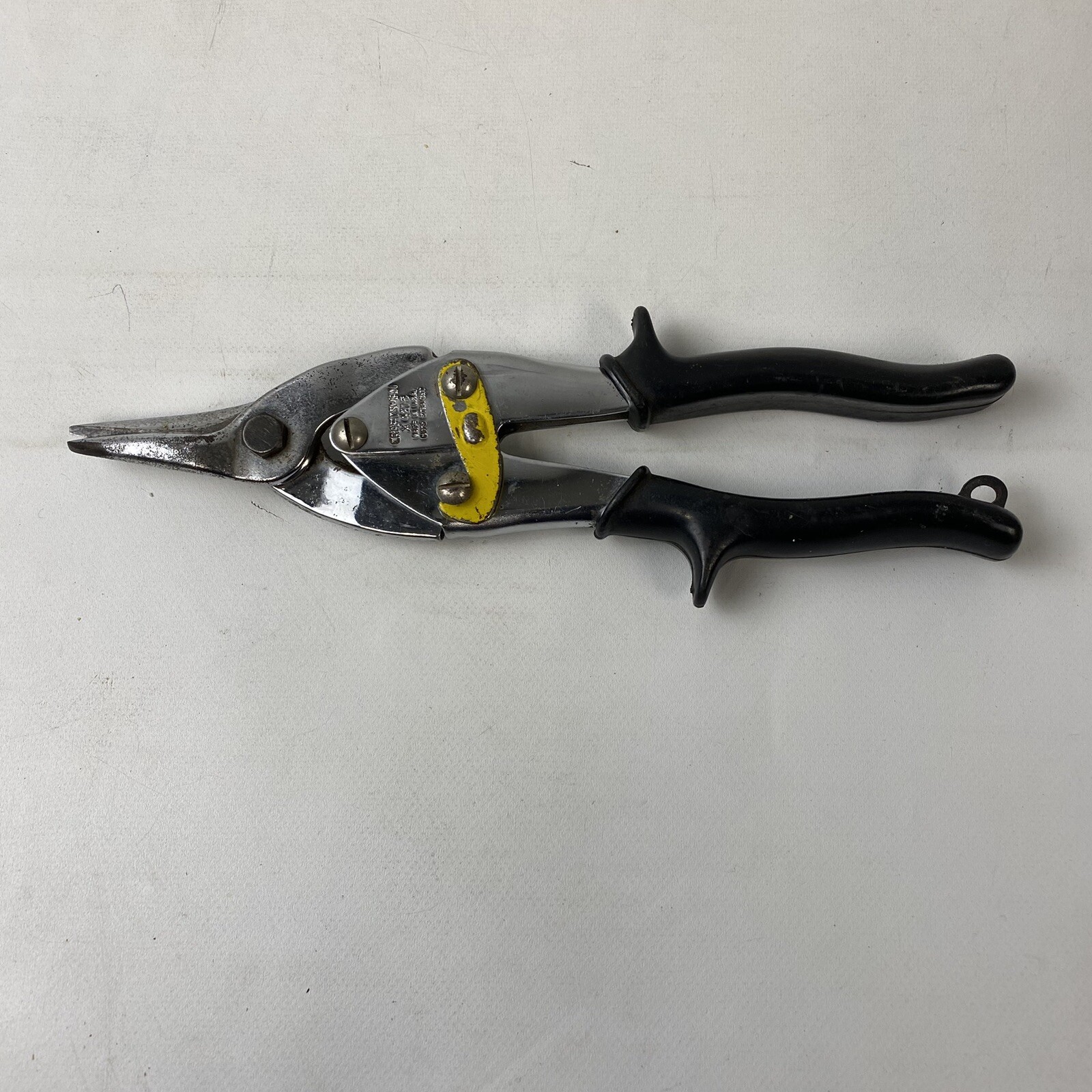 Craftsman X4275 Vintage Straight Cut Tin Snips Made In USA Pre-Owned