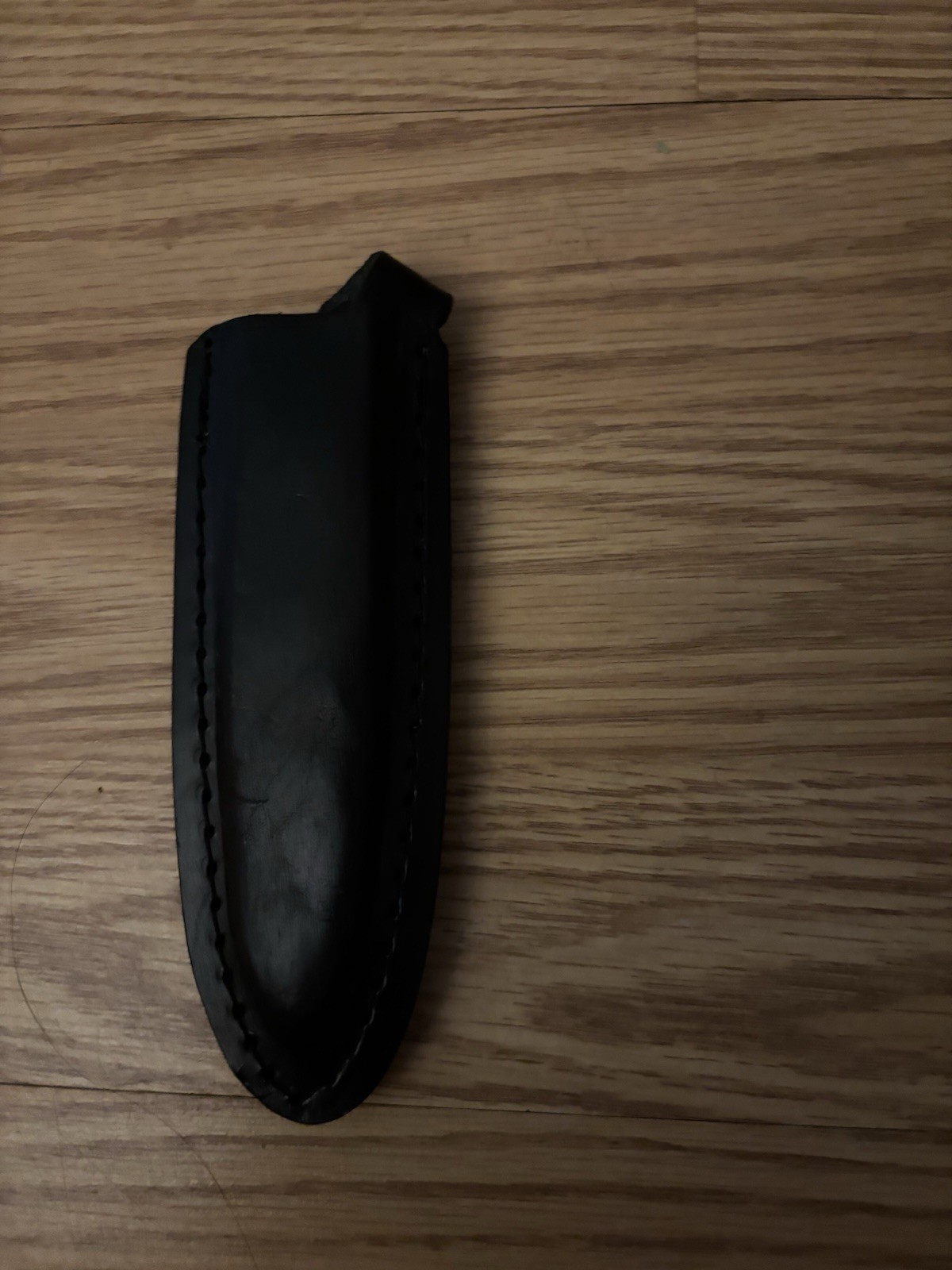 UNBRANDED BLACK 5″ FIXED BLADE BELT LOOP CASE WITH CLOSE LOOP