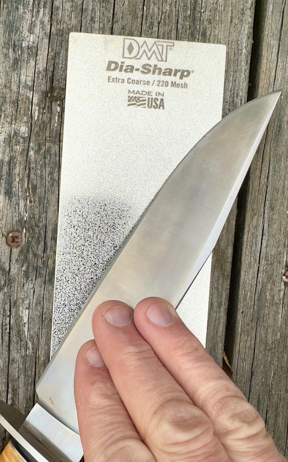 DMT D8X Diamond Dia-Sharp Bench Stone, Tool, Blade, Knife Sharpener – Extra