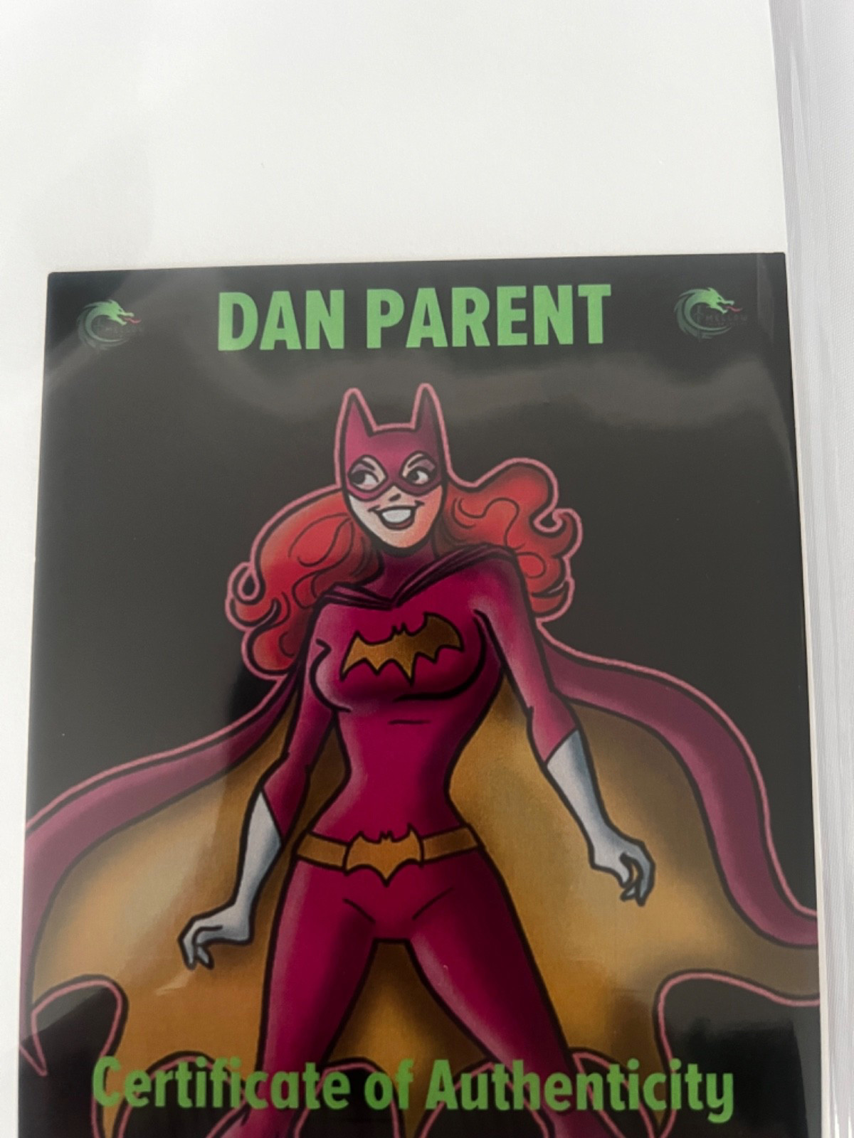 Cheryl Blossom Betty & Veronica Pin-Up SIGNED CARDSTOCK Variant Dan Parent COA