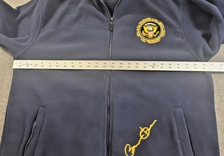 Barack Obama Seal Of The President Of The United States Fleece Jacket XL