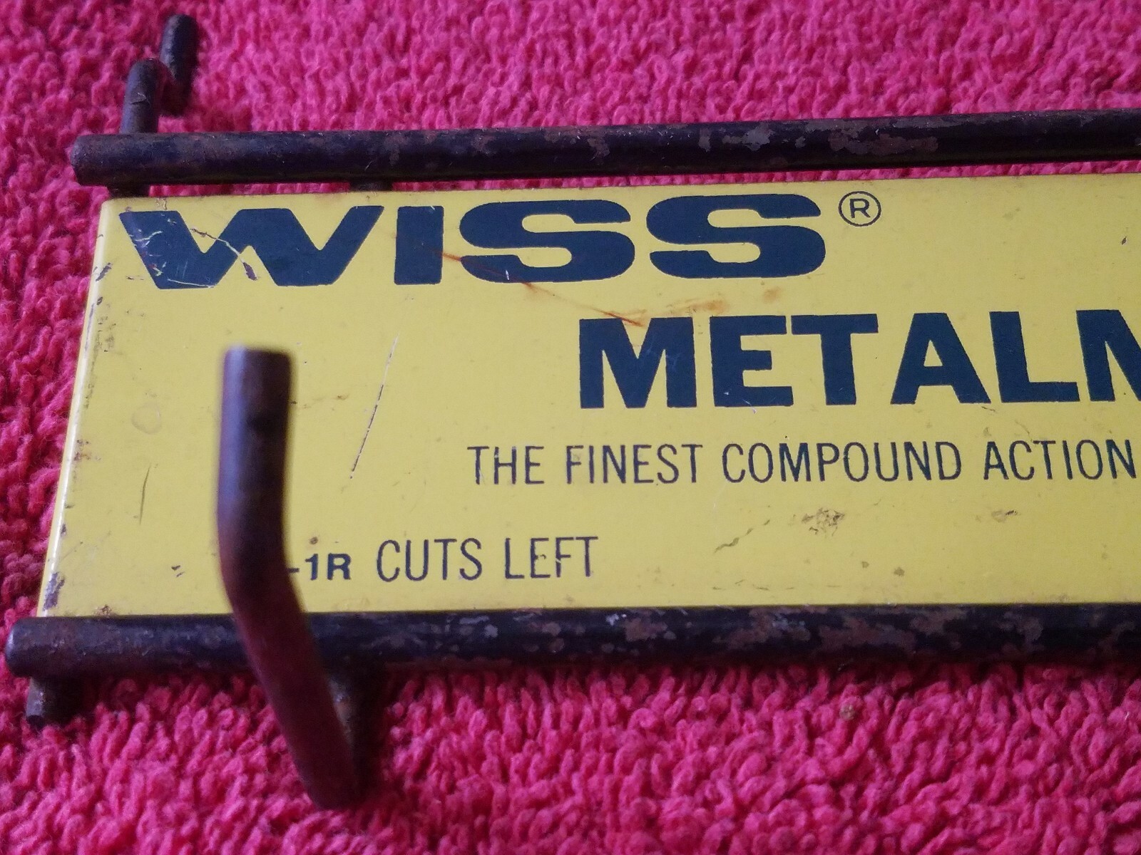 Vintage Wiss Metalmaster Snips Hanging Store Advertising Display USA