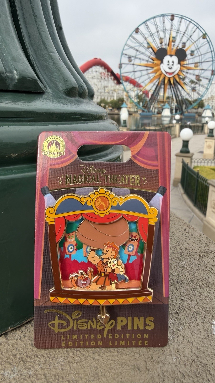 Disney Parks 2026 Magical Theater Hercules LE Pin